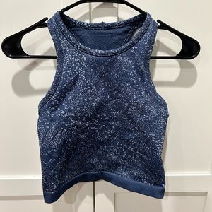 Lululemon Ebb to Street Cropped Racerback Tank Top